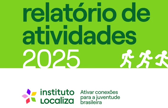 Capa do relatório de atividades 2025